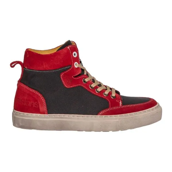 Helstons Maya Armalith Leather Red Grey 