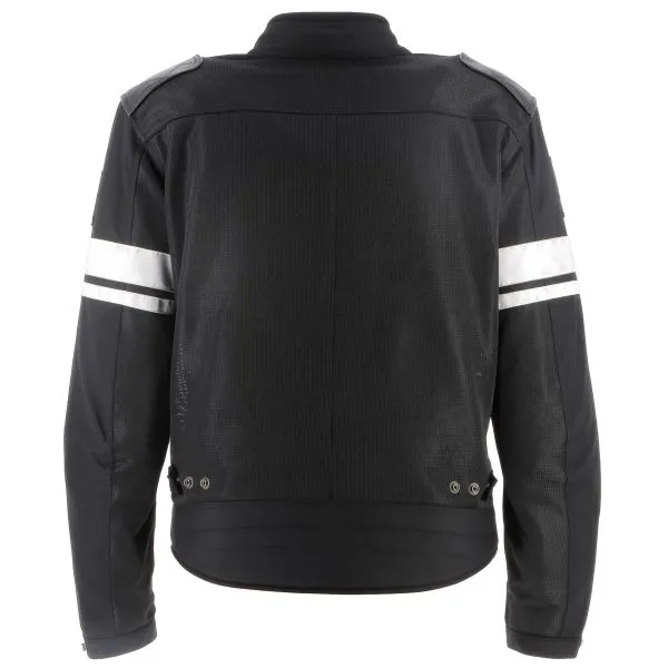 Helstons Revolte Air Mesh Leather Black 