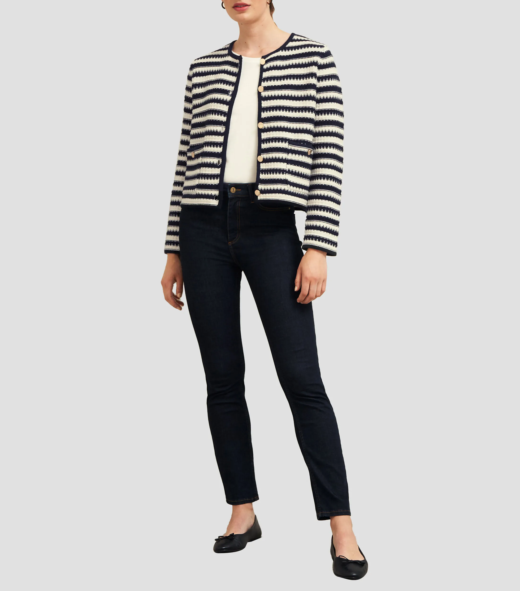 Hobbs Saco con Líneas Mujer