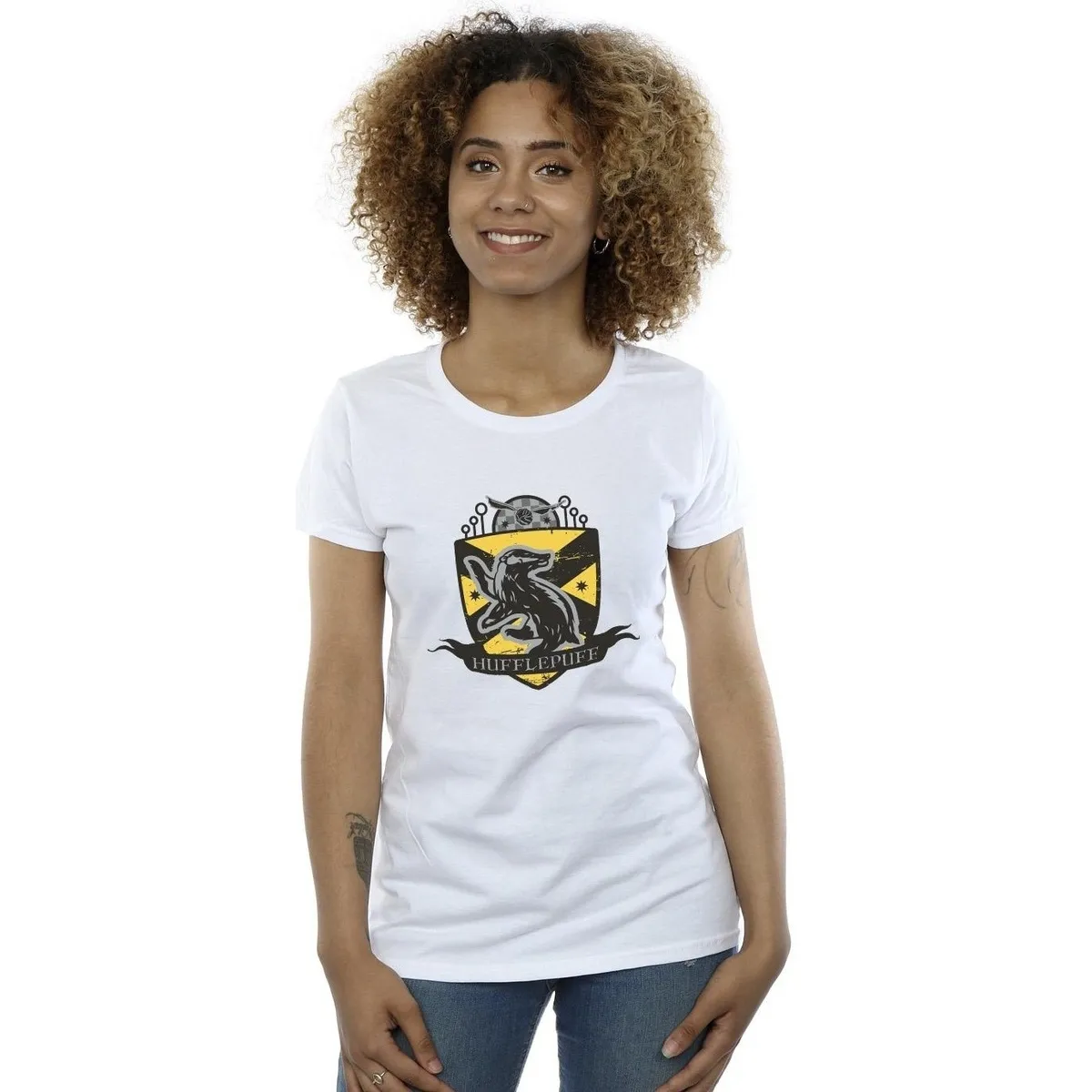 Hufflepuff Chest Badge