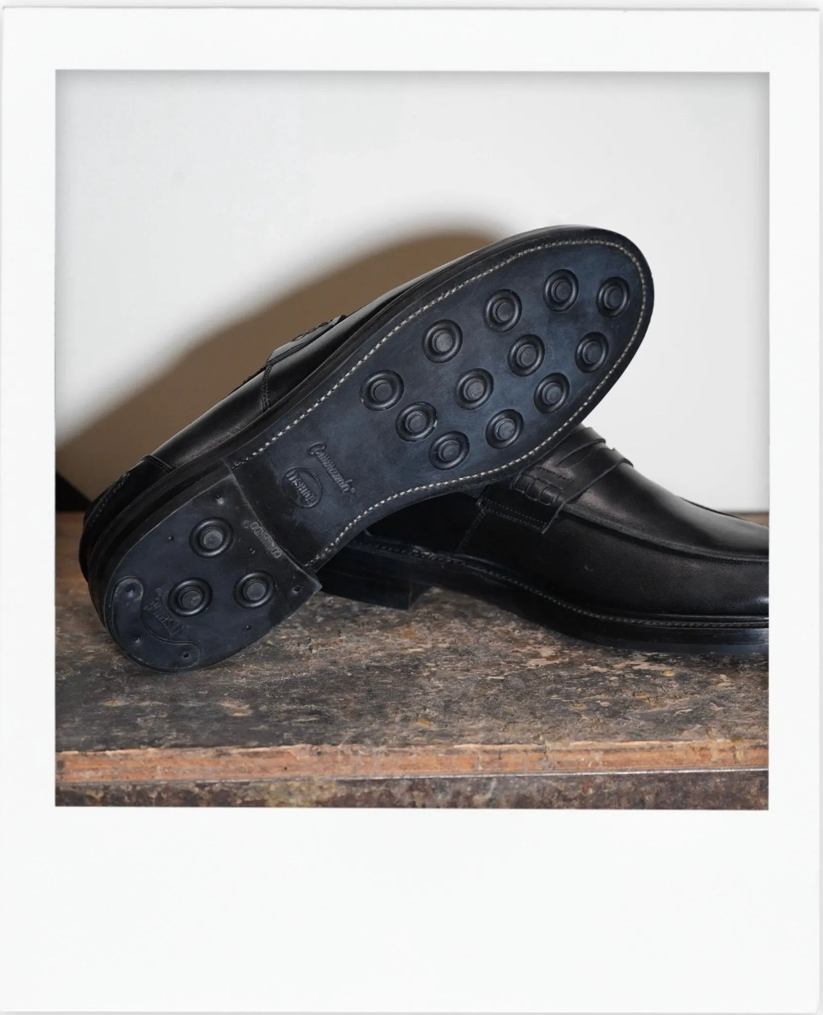 Jack Dress Penny Loafer Black/Suede US 12