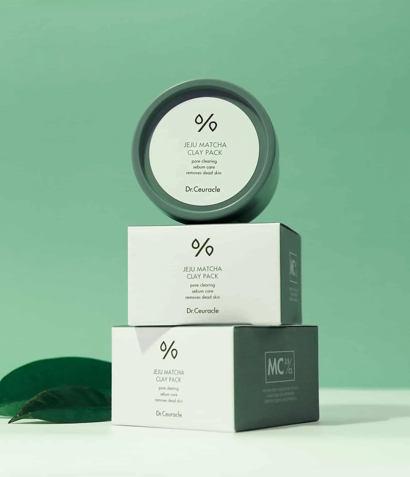 Jeju Matcha Clay Pack