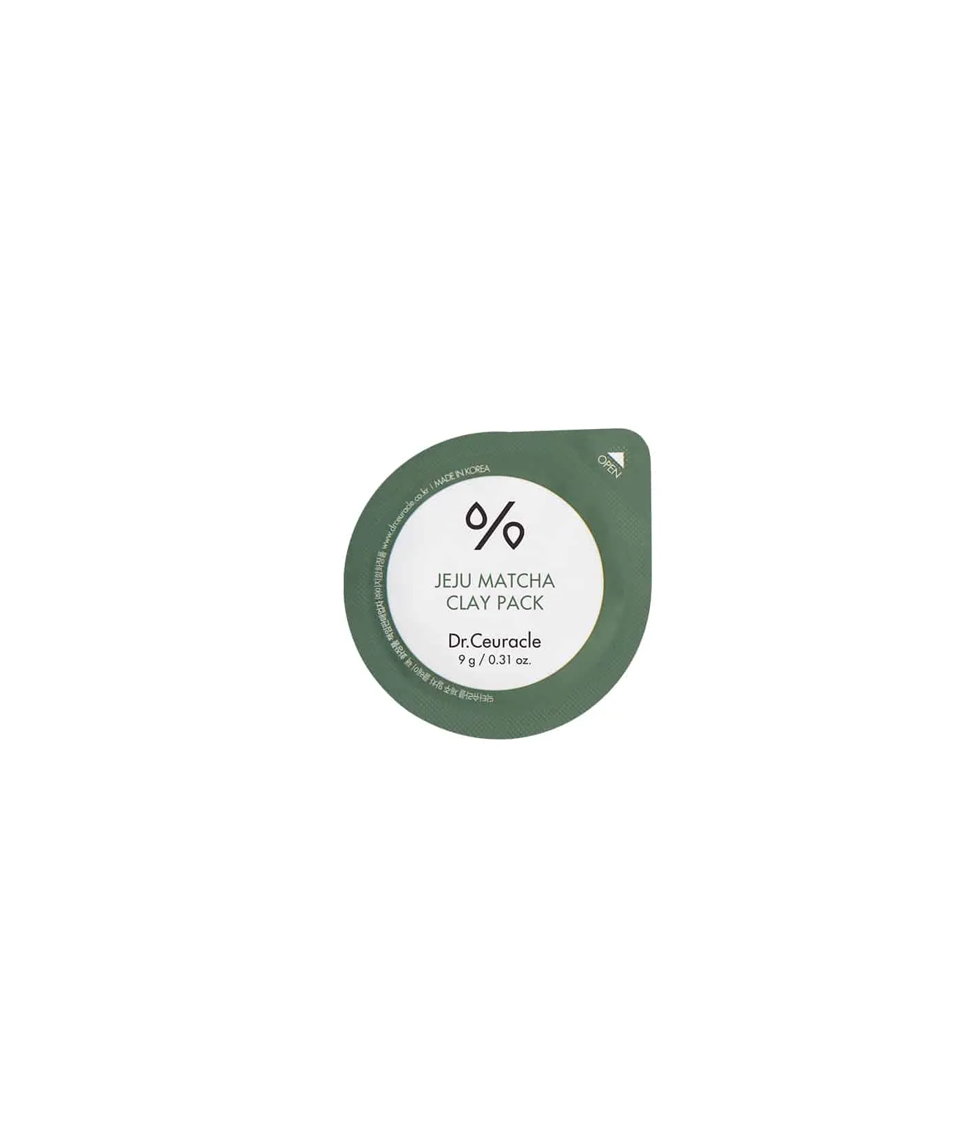 Jeju Matcha Clay Pack