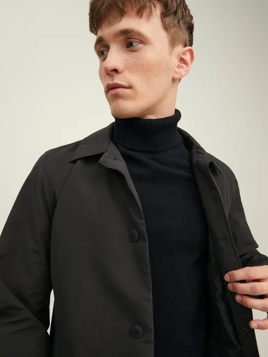 JERSEY DE CUELLO ALTO NEGRO JJEHILL