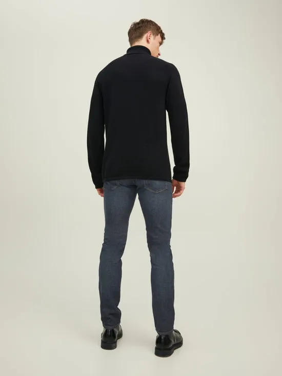 JERSEY DE CUELLO ALTO NEGRO JJEHILL