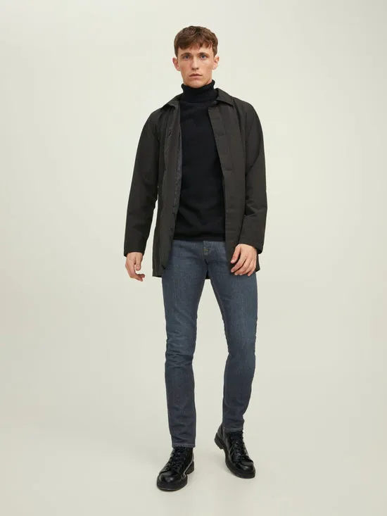 JERSEY DE CUELLO ALTO NEGRO JJEHILL