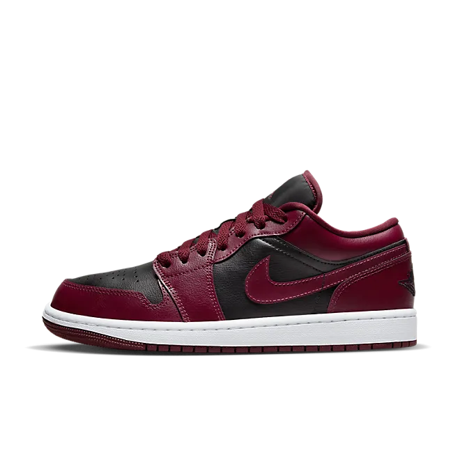 Jordan Air Jordan 1 Low "Black Maroon" W