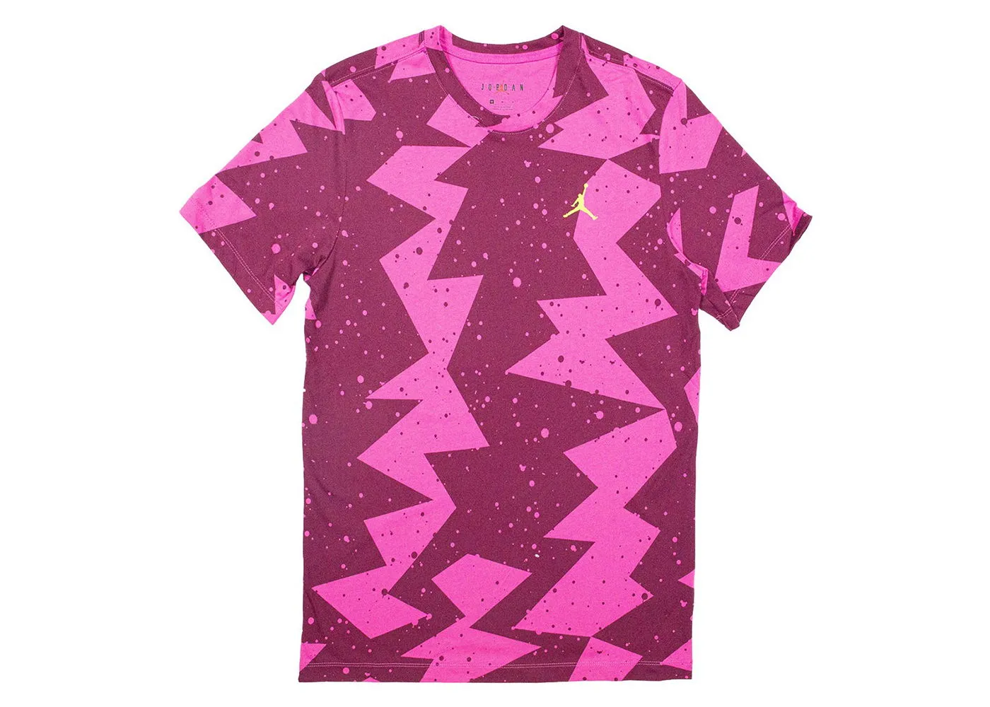 Jordan Jordan Printed Poolside Tee Active Fuchsia