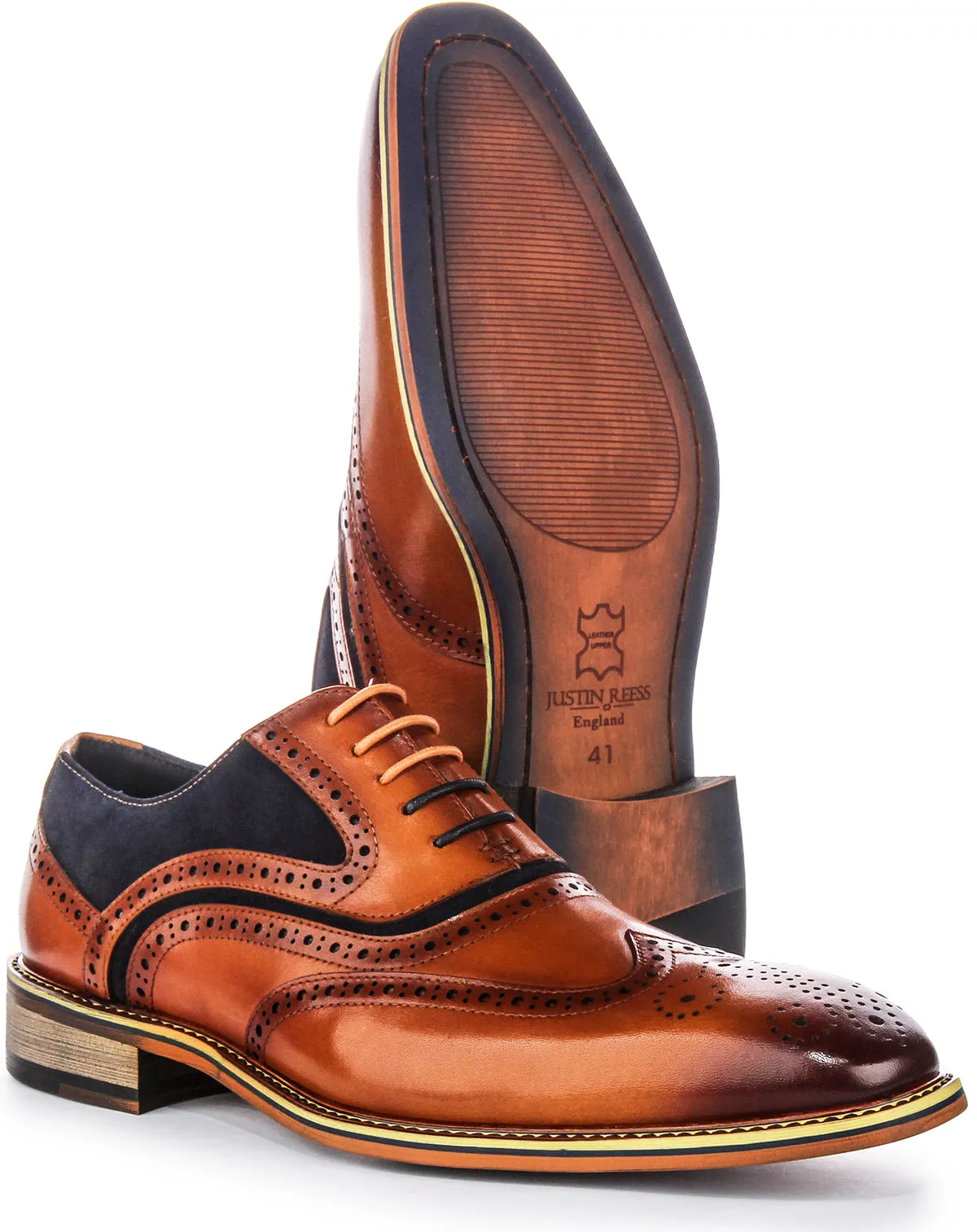 Justinreess England Roman In Brown For Men