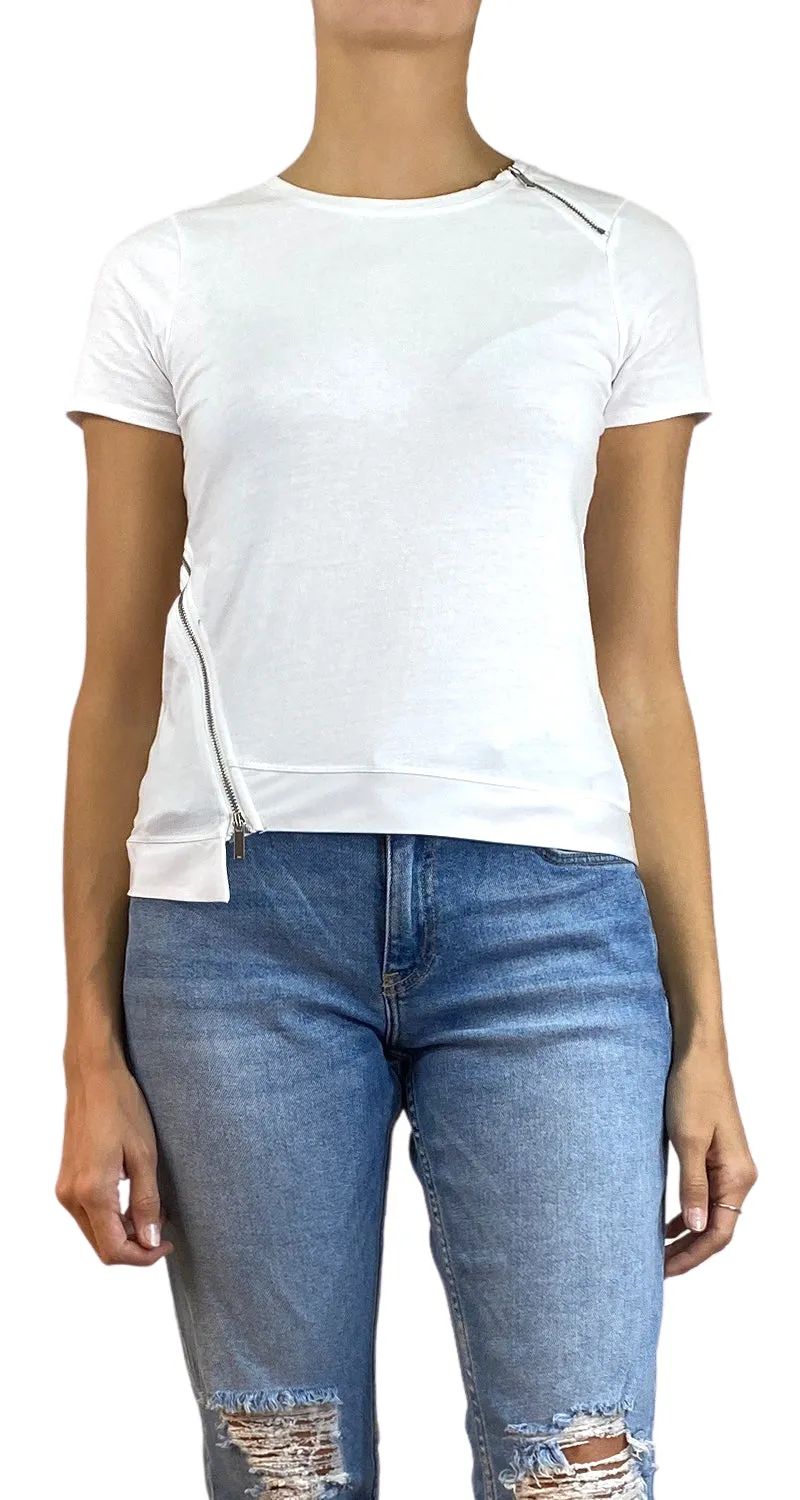 KAREN MILLEN Polera Blanca