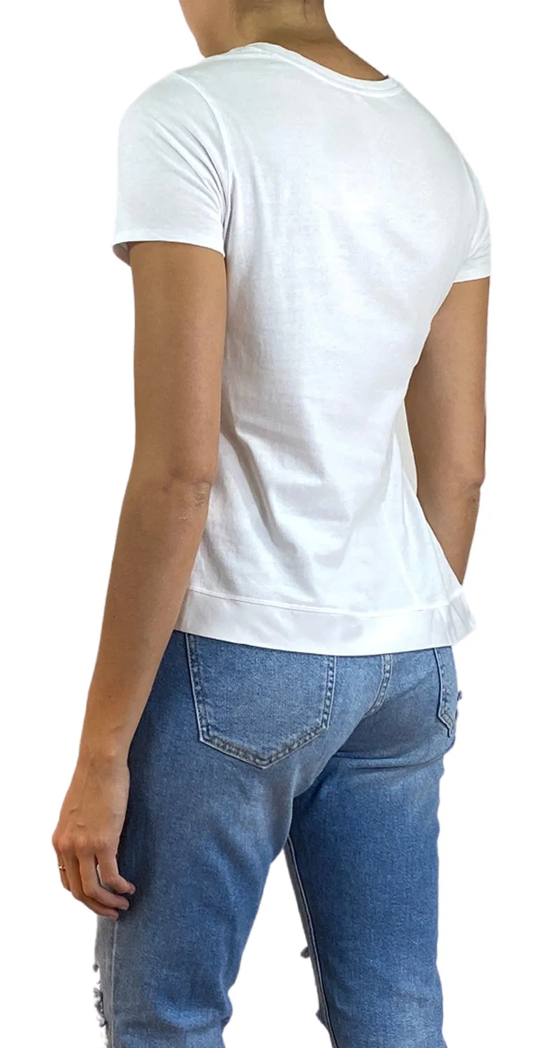 KAREN MILLEN Polera Blanca