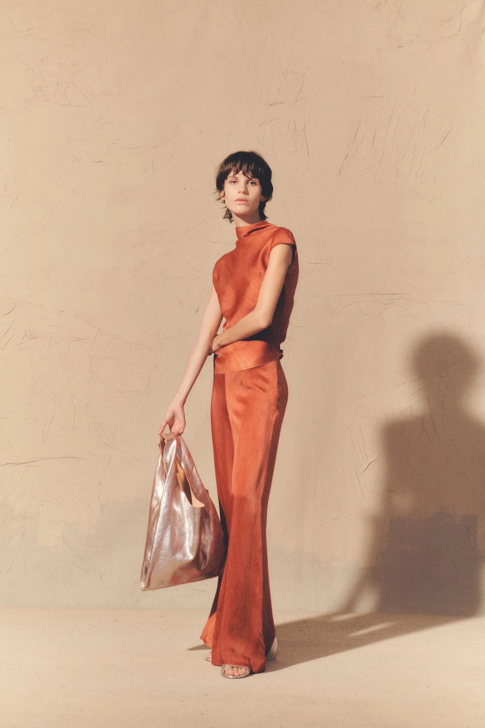 Lava, red maltinto pants