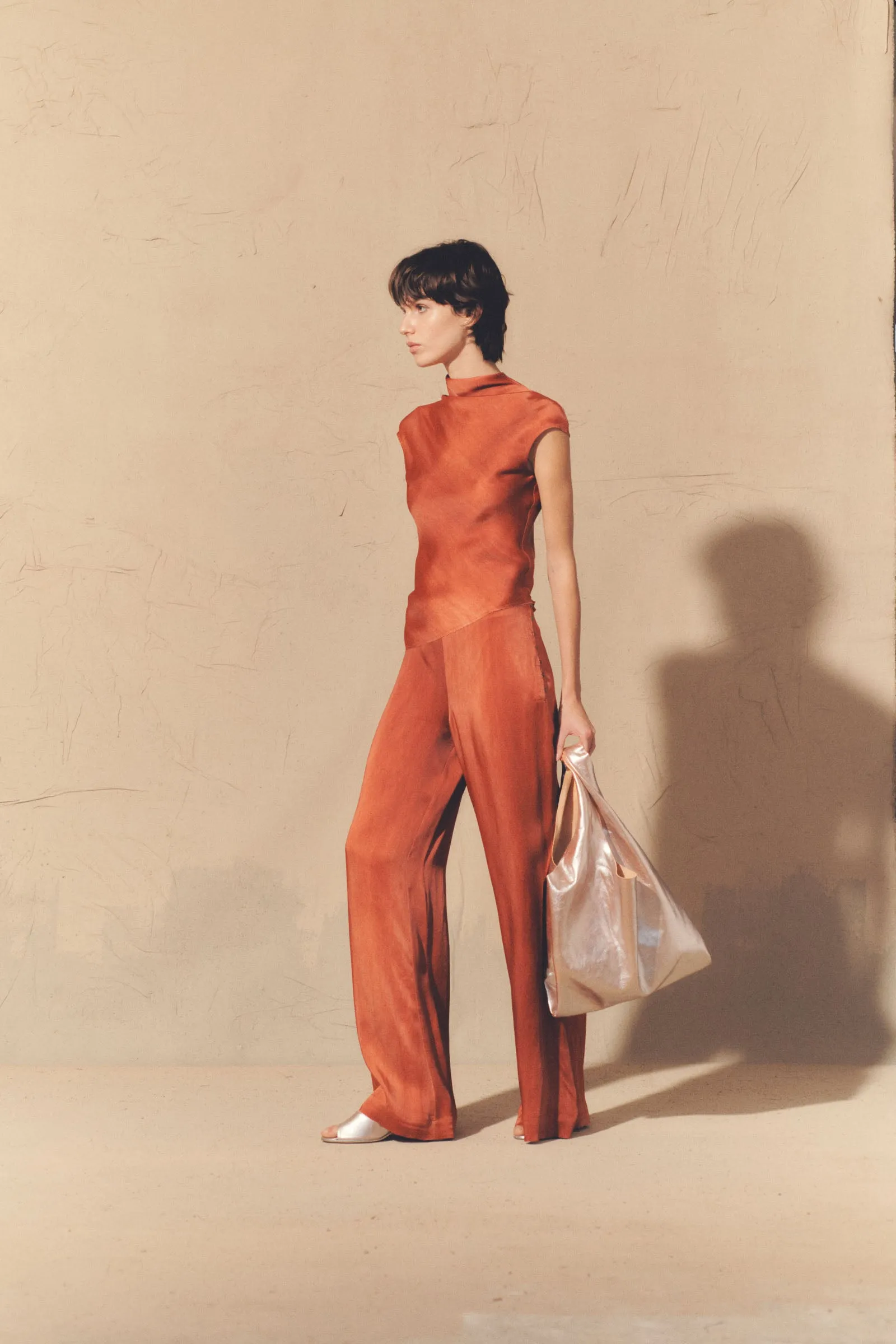 Lava, red maltinto pants