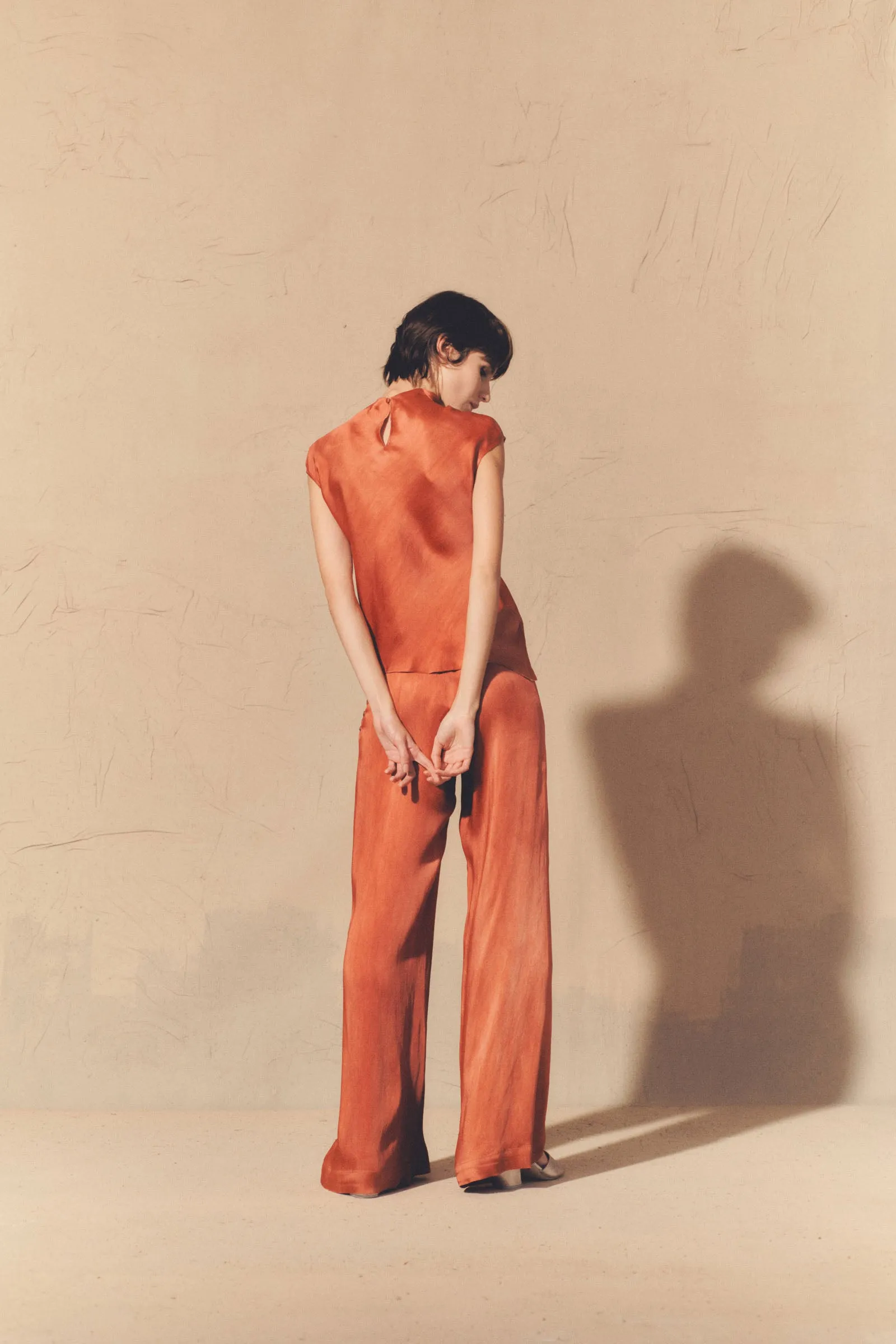 Lava, red maltinto pants