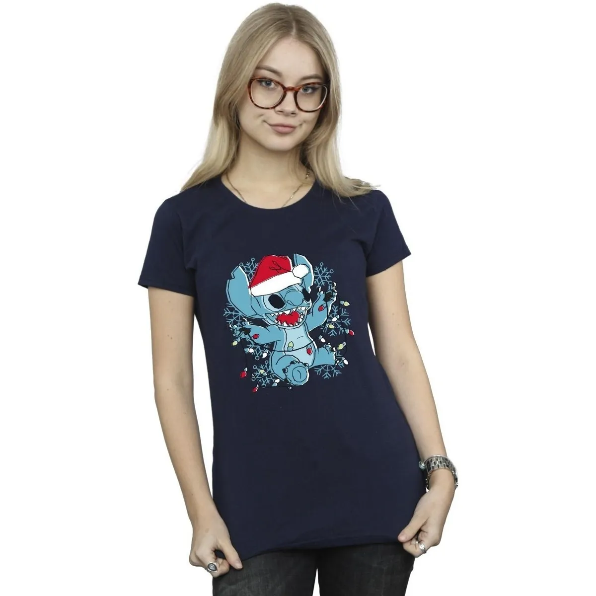 Lilo And Stitch Christmas Lights Sketch