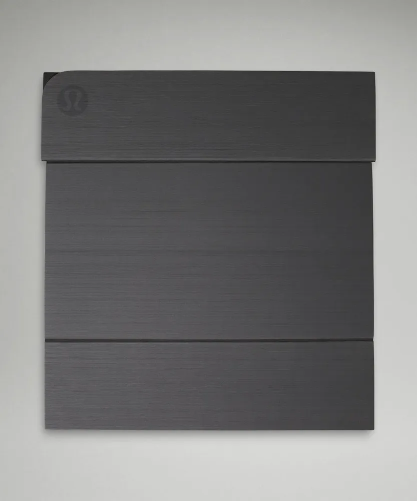 LULULEMON ESTERILLA THE FOLDABLE MAT, 6,5 MM TRAVERSE GREY/BLACK | BZ24I1MG