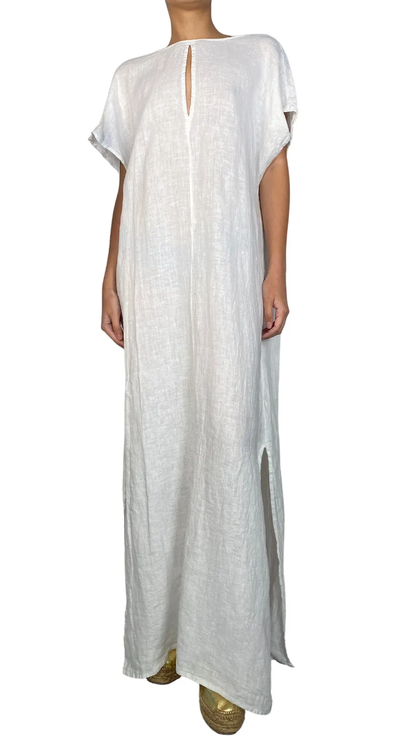MAGMA Vestido Tunica Blanca Polonio by Magma