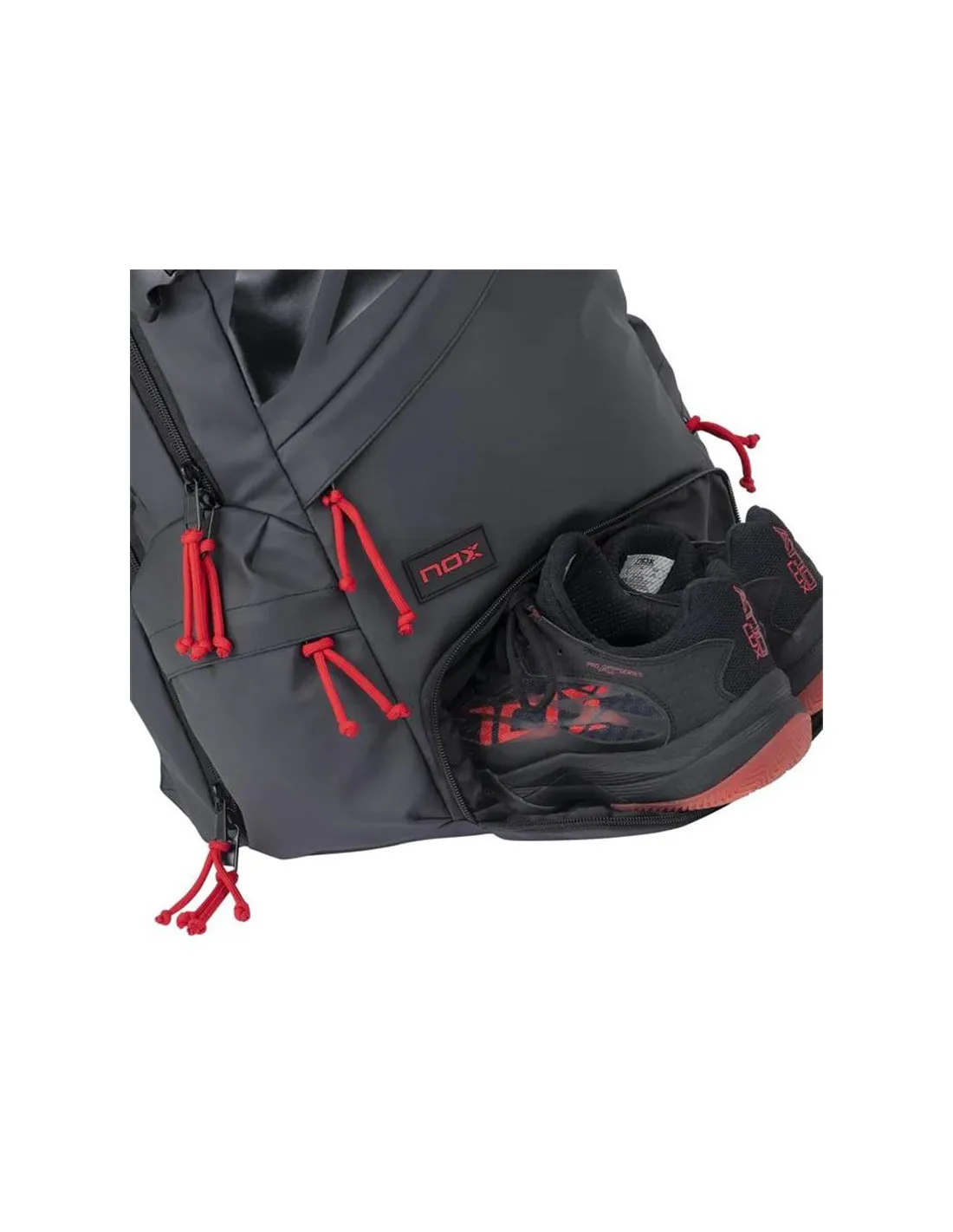 Mochila de pádel Nox AT10 Team Series Negra Roja