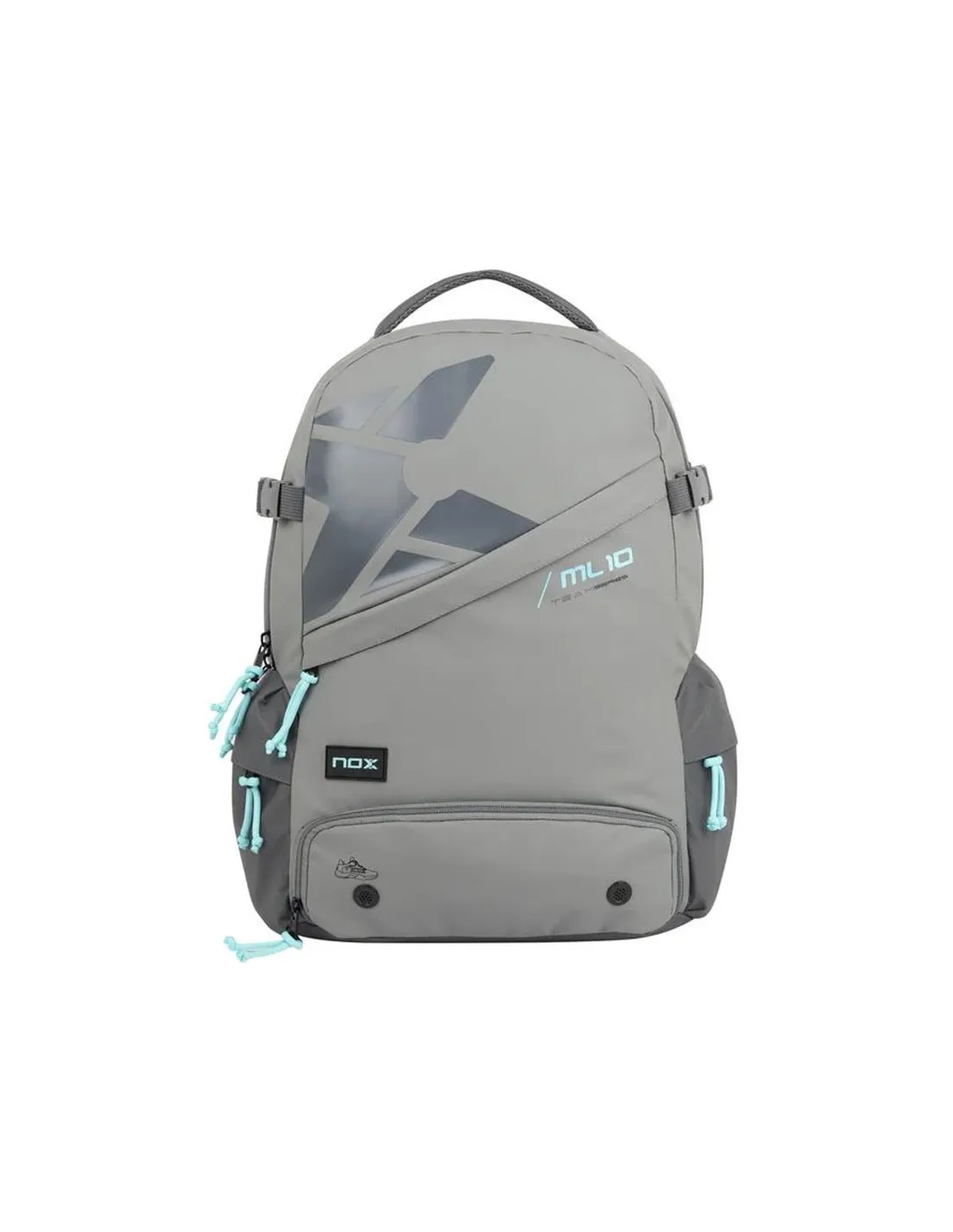 Mochila de pádel Nox Ml10 Team Series Gris Azul