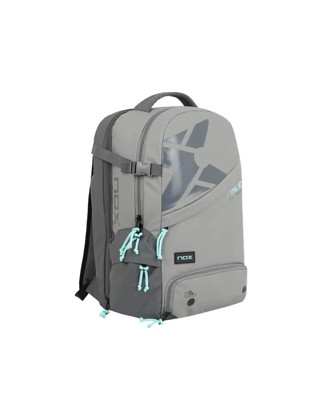 Mochila de pádel Nox Ml10 Team Series Gris Azul