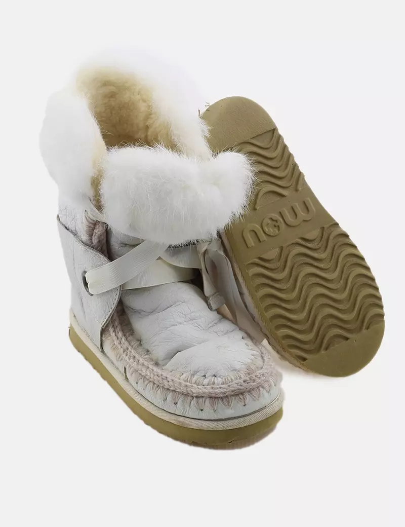 MOU Bota nanuk blanca
