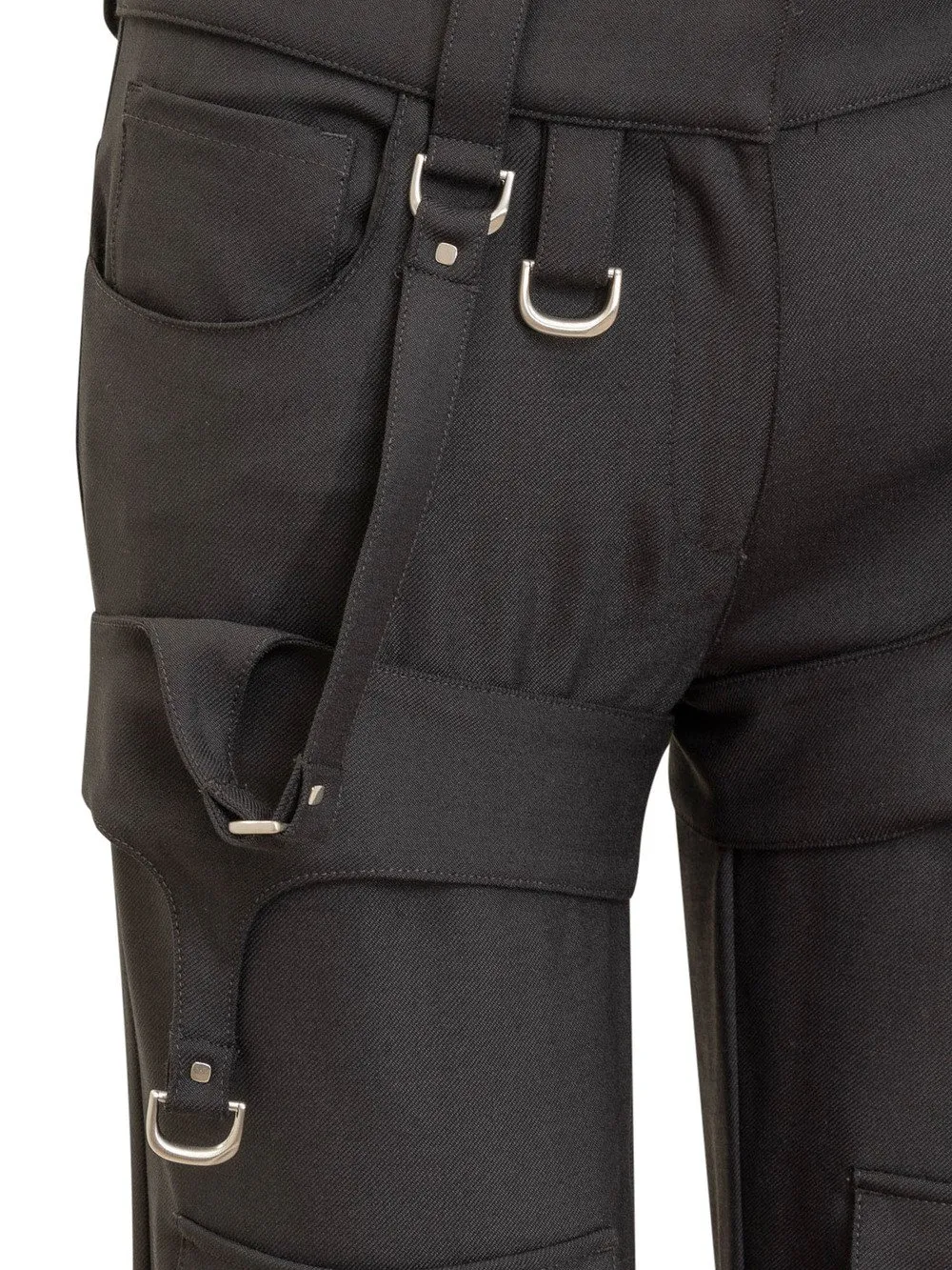 OFFWHITE BLEND CARGO ZIP PANTS