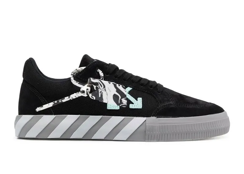 OFFWHITE VULC LOW BLACK GREY LIGHT BLUE
