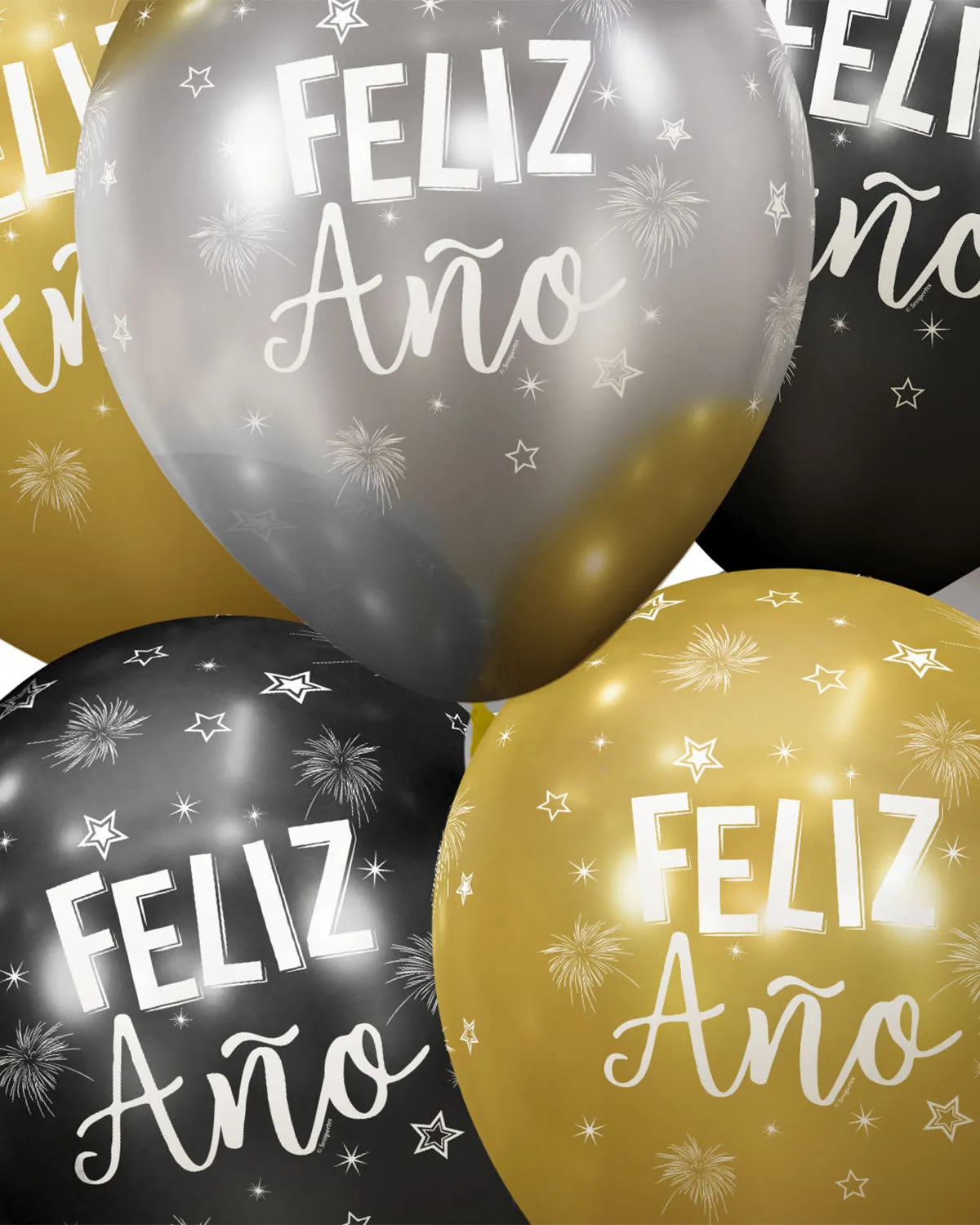 PACK GLOBOS CON DISEO R12 X 12 UDS SEMPERTEX