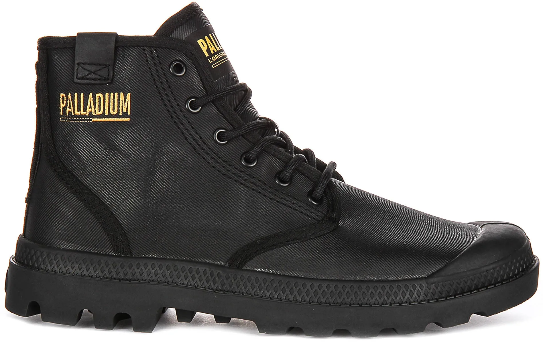 Palladium Pampa Hi Coated In Brown