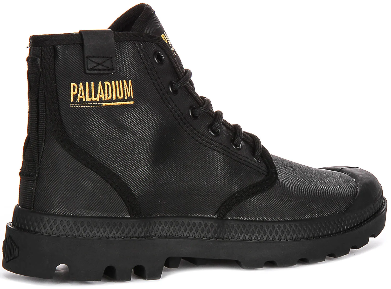 Palladium Pampa Hi Coated In Brown