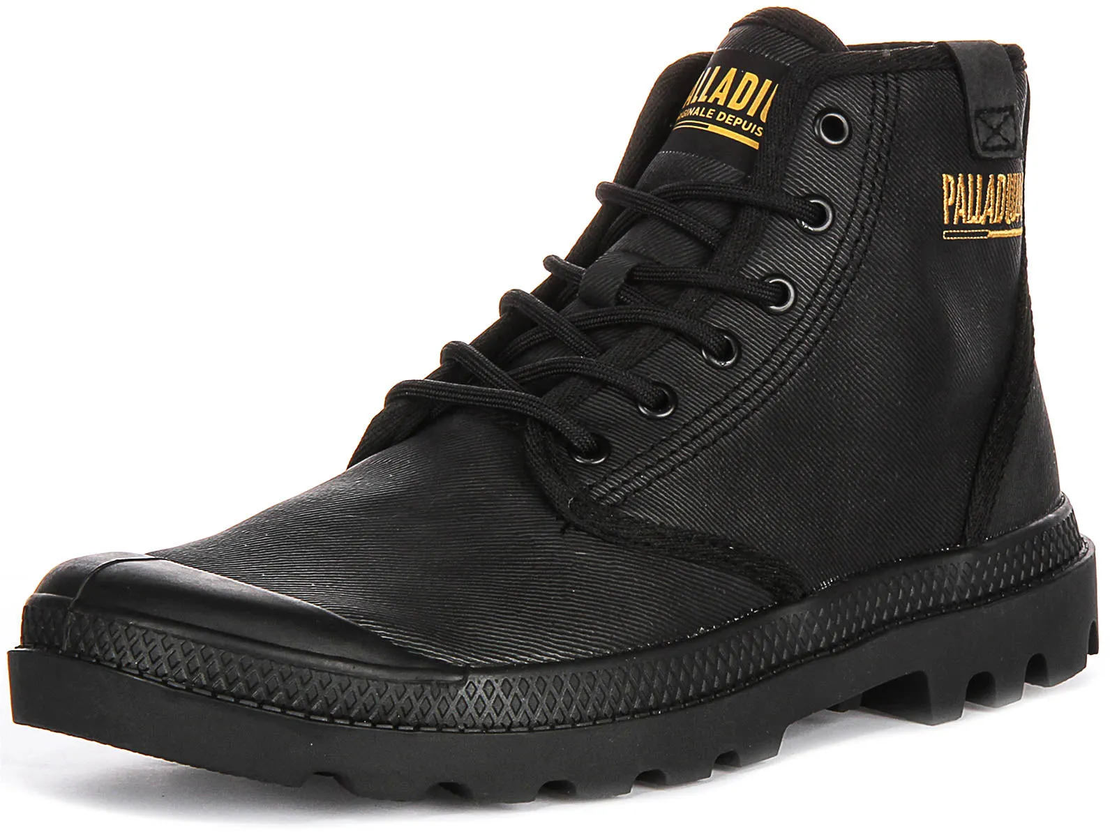 Palladium Pampa Hi Coated In Brown