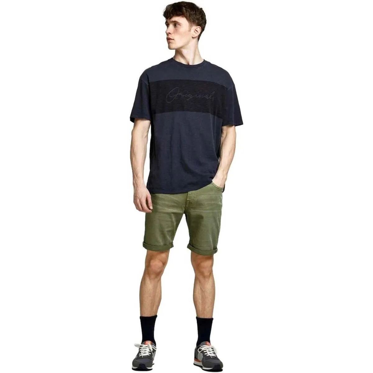 PANTALON VAQUEO CORTO HOMBRE JACK&JONES 12232400