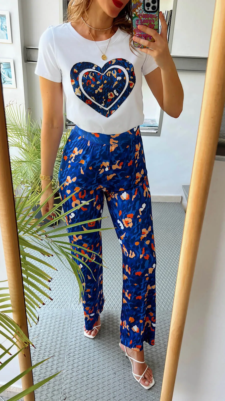 Pantalón Animal Print ( Se Vende En Conjunto)