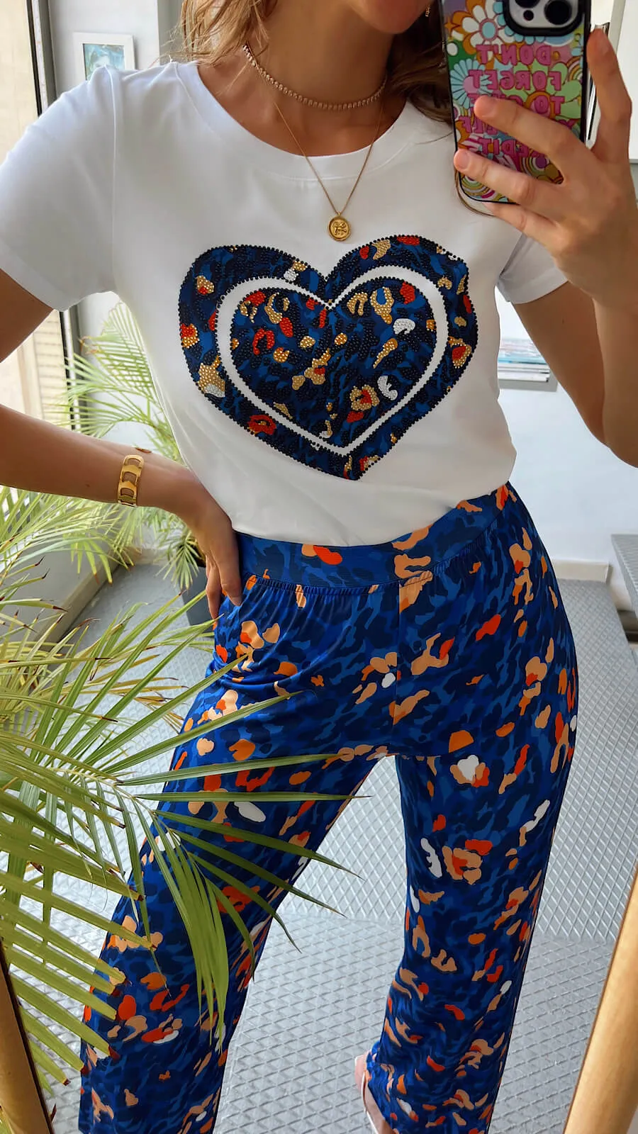 Pantalón Animal Print ( Se Vende En Conjunto)