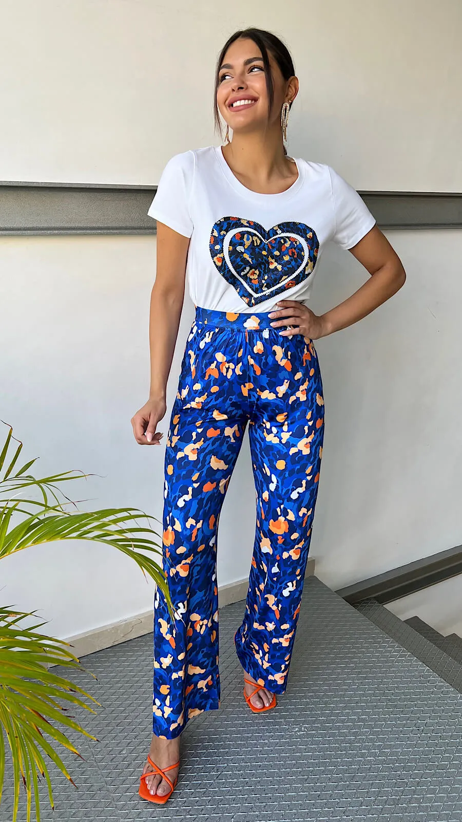 Pantalón Animal Print ( Se Vende En Conjunto)
