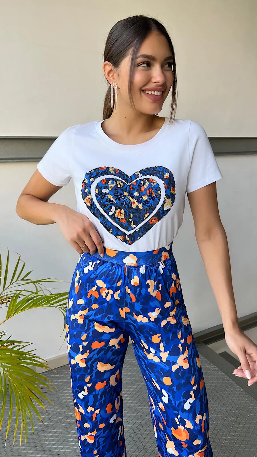 Pantalón Animal Print ( Se Vende En Conjunto)