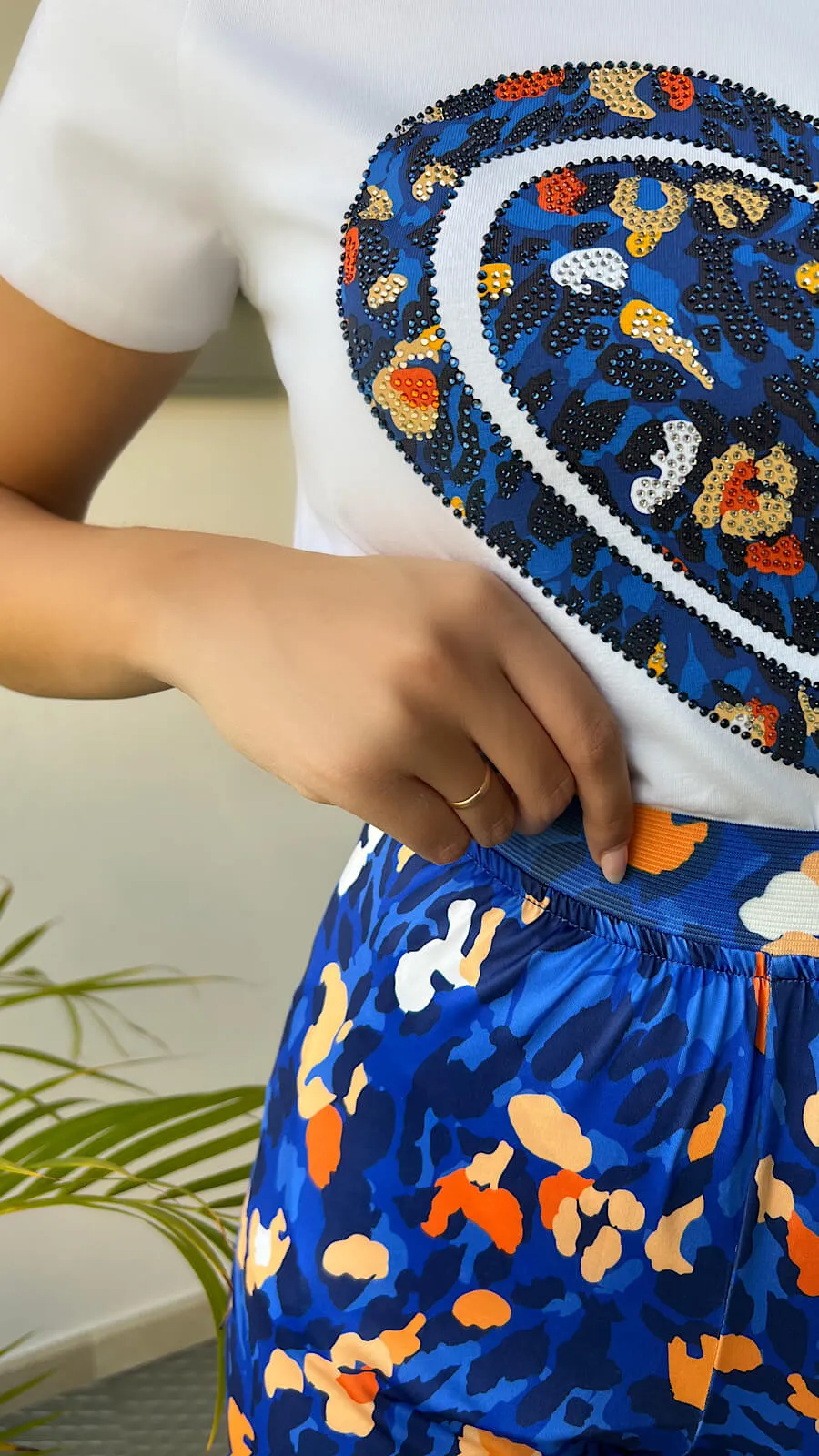 Pantalón Animal Print ( Se Vende En Conjunto)