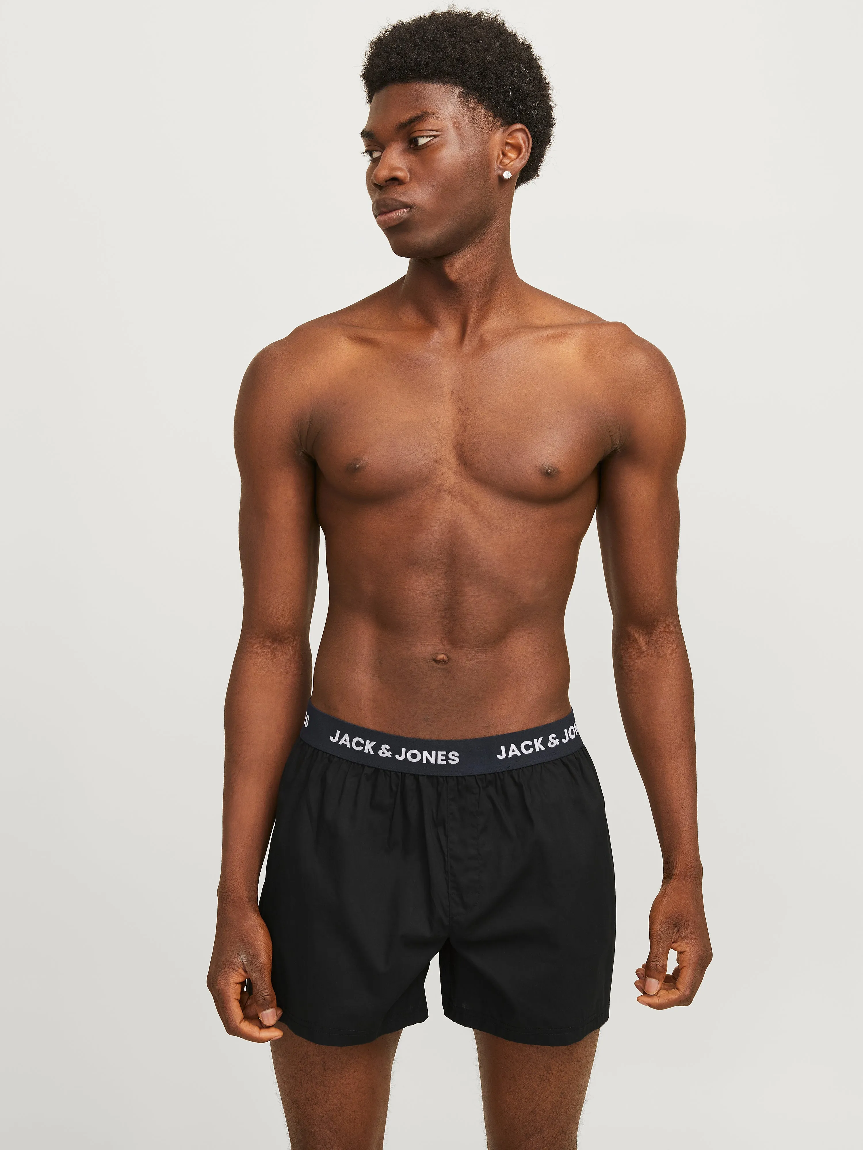 Paquete de 3 Boxers | Negro | Jack & Jones®