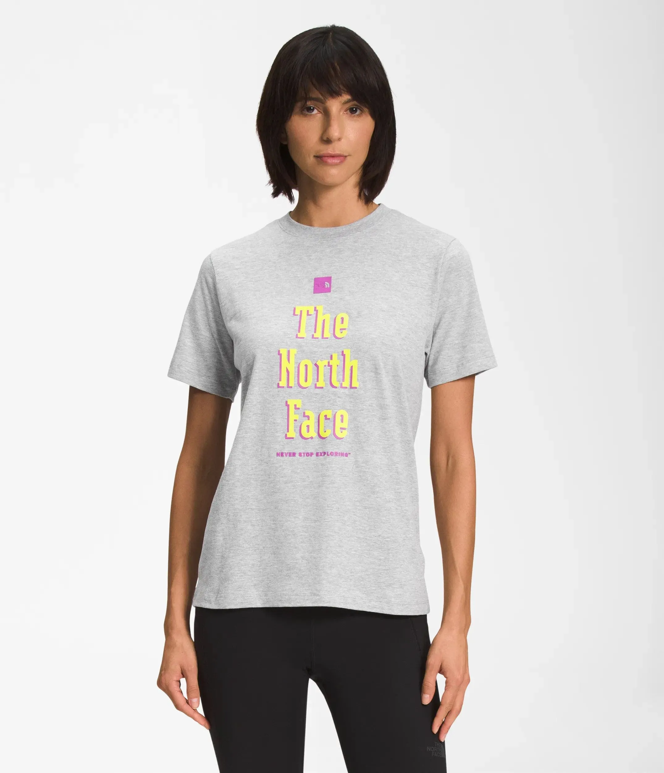 POLERA MANGA CORTA BRAND PROUD MUJER