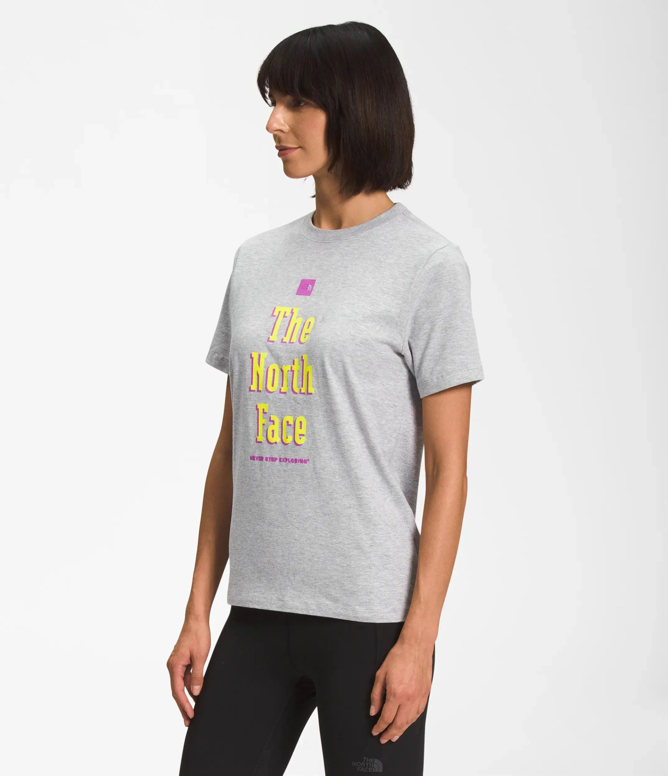 POLERA MANGA CORTA BRAND PROUD MUJER