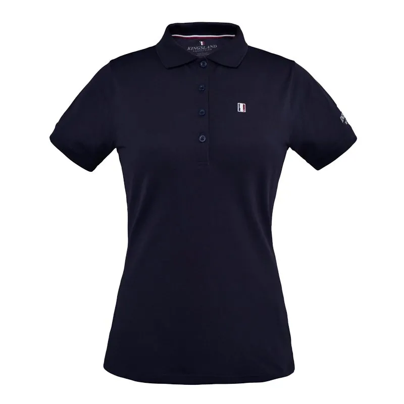 Polo Kingsland Classic Pique Manga Corta Mujer