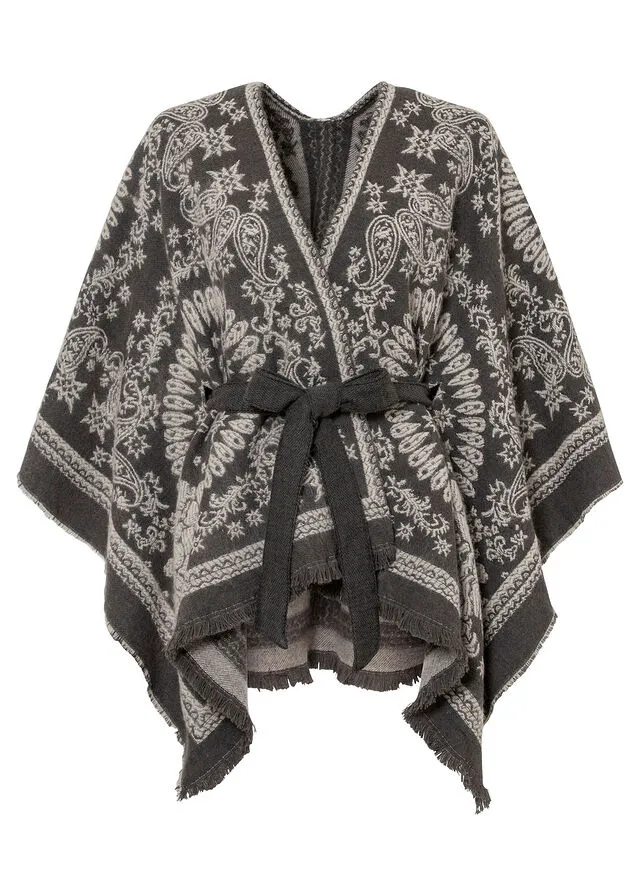 PONCHO PIZARRABEIGE ROSACEO