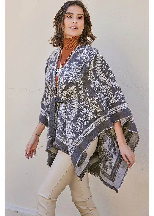 PONCHO PIZARRABEIGE ROSACEO