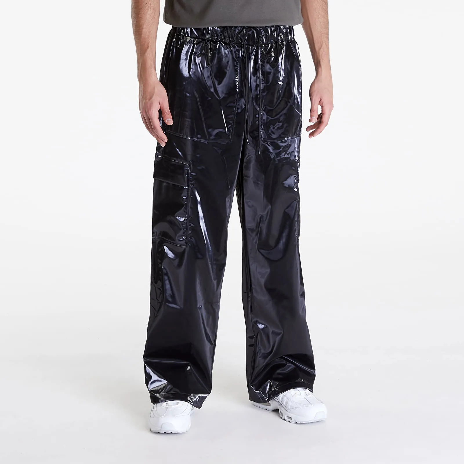 Rains Cargo Rain Pants Wide W3 Black