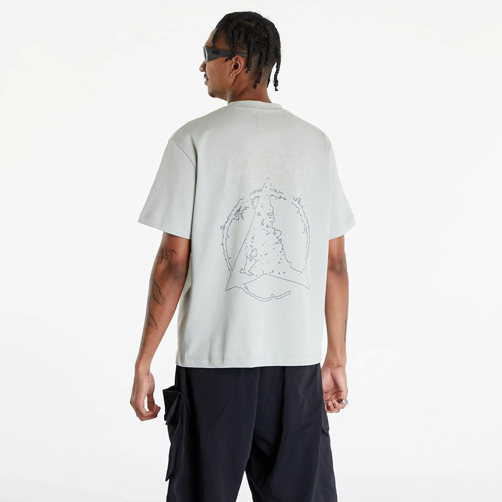 ROA SHORTSLEEVE GRAPHIC TSHIRT MIRIAGE GREY