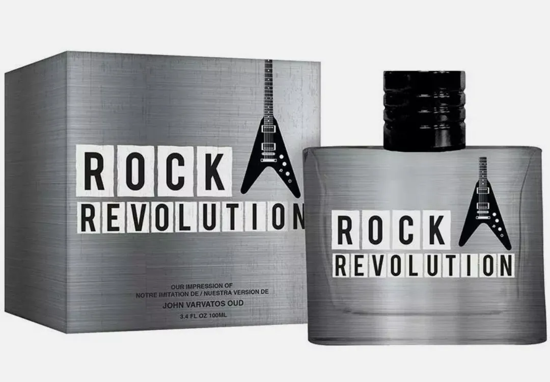 ROCK REVOLUTION EDT COLONIA PARA HOMBRES 3.4 OZ