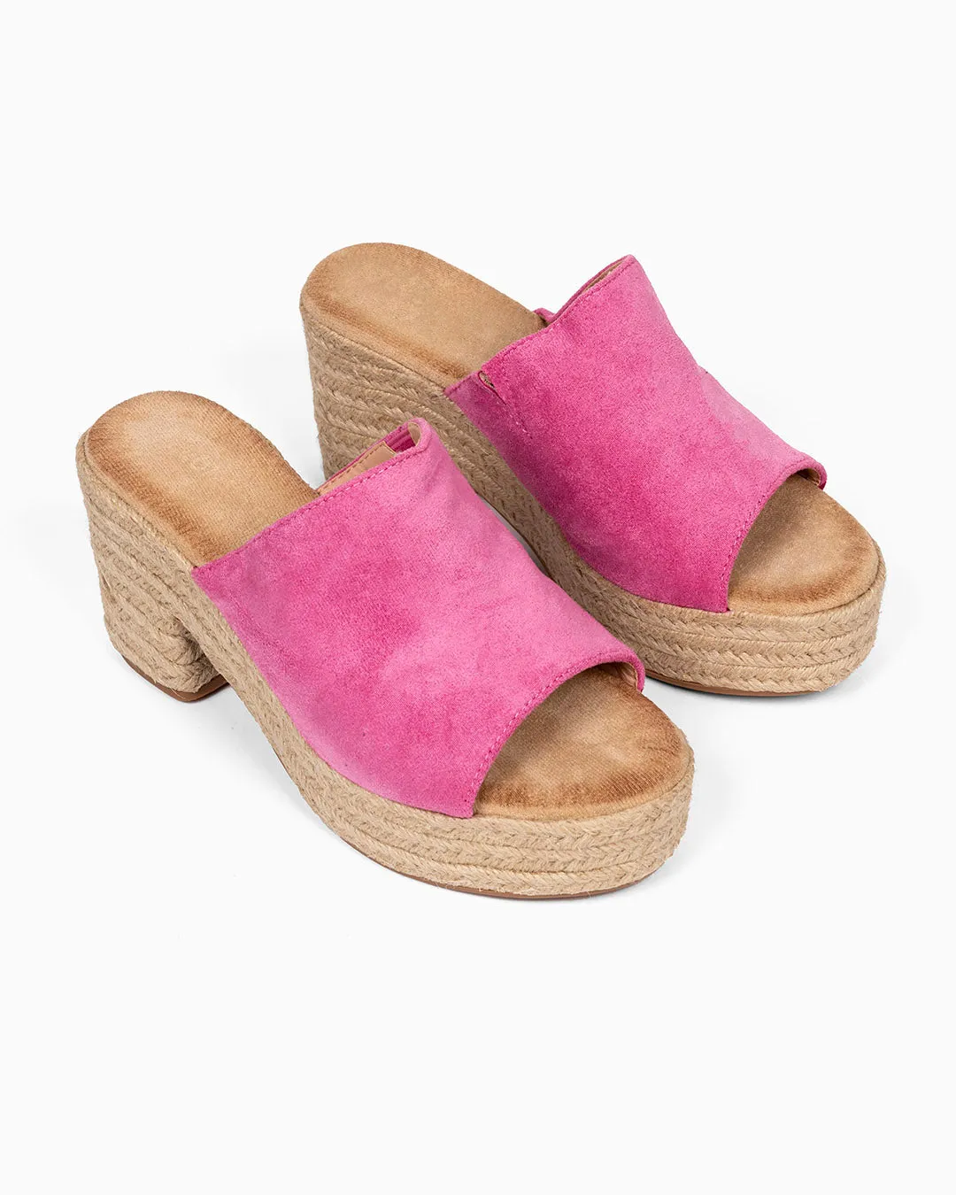 Sandalia Cua Ante Fushia