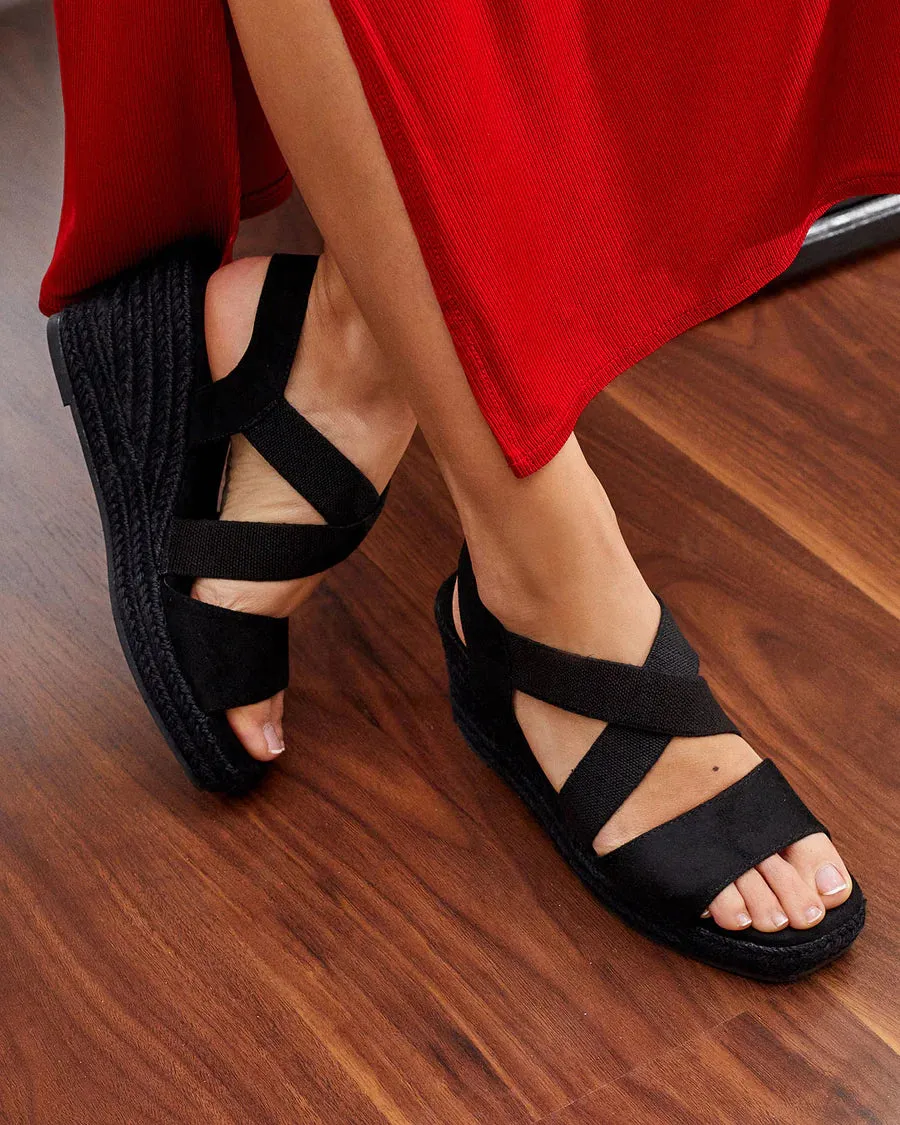 SANDALIA CUA CAMINO BLACK