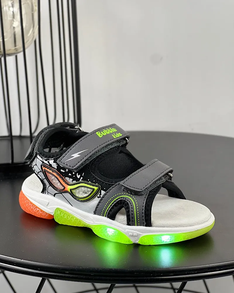 SANDALIA NIÑO LUCES SPYDER