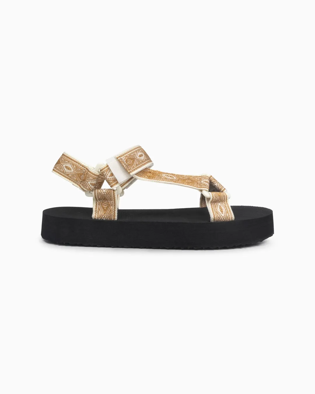 Sandalia Plana Baia Camel